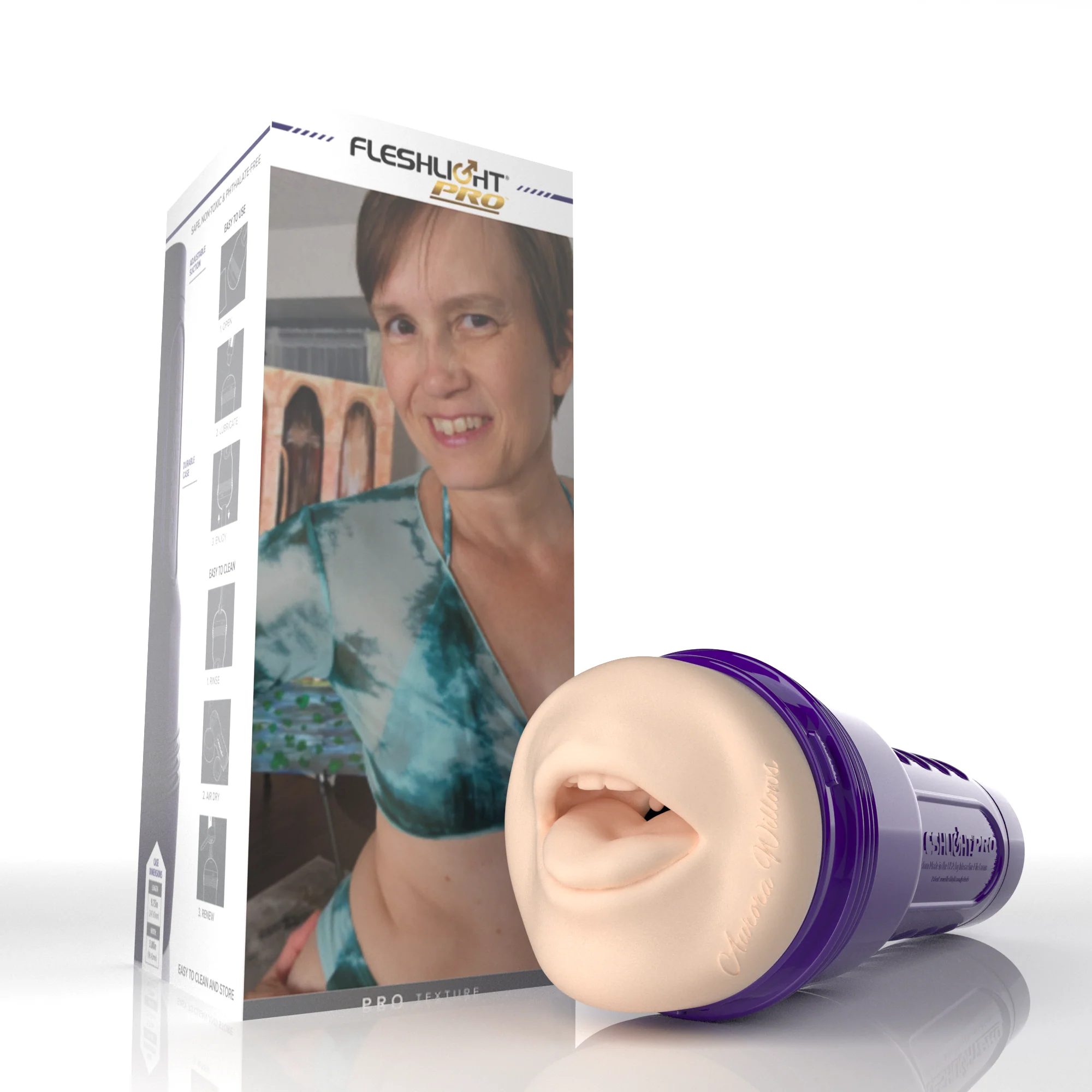 Aurora Willows Kiss Me Fleshlight - Image 4