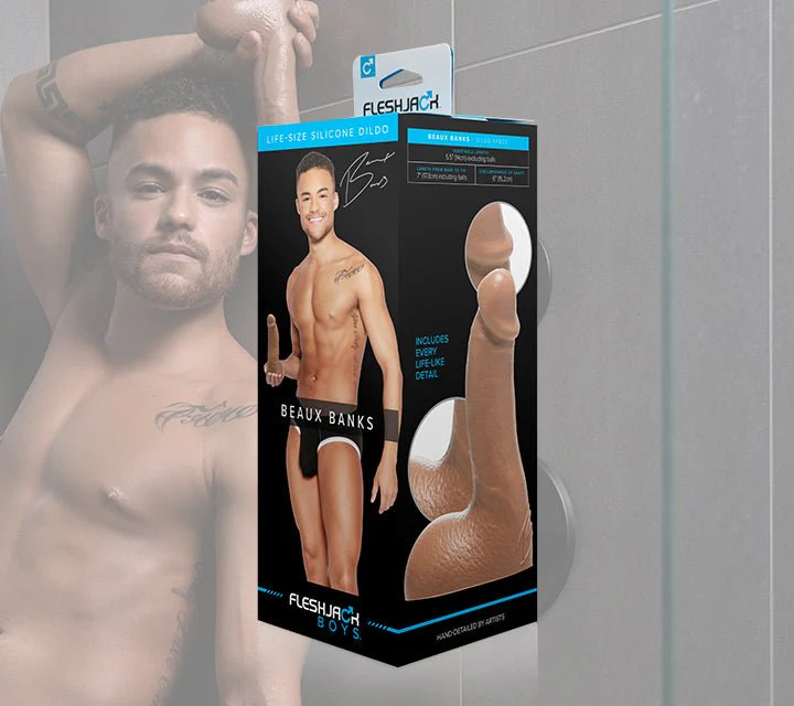 Beaux Banks Dildo Pack with Fleshlube Slide - Image 5