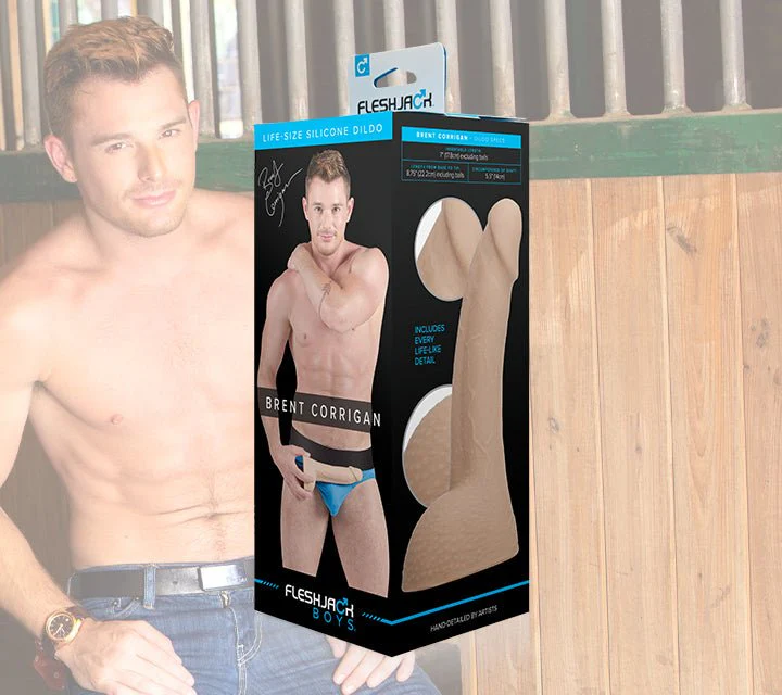 Brent Corrigan Dildo Pack with Fleshlube Slide - Image 4