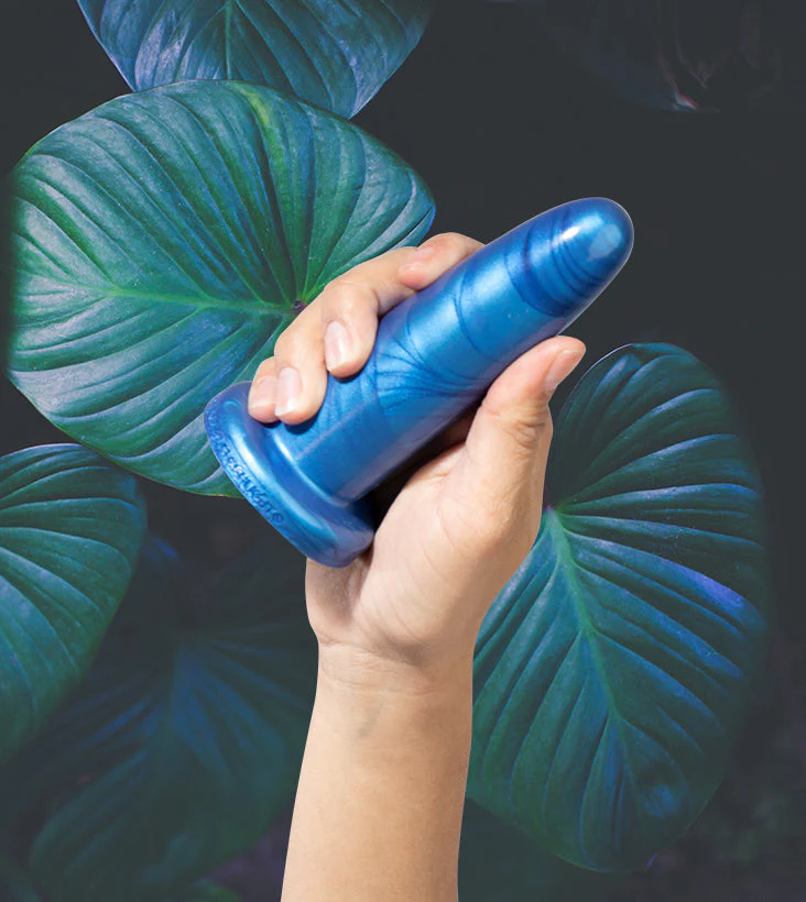 Cobalt Lily Dildo, Small - Image 4