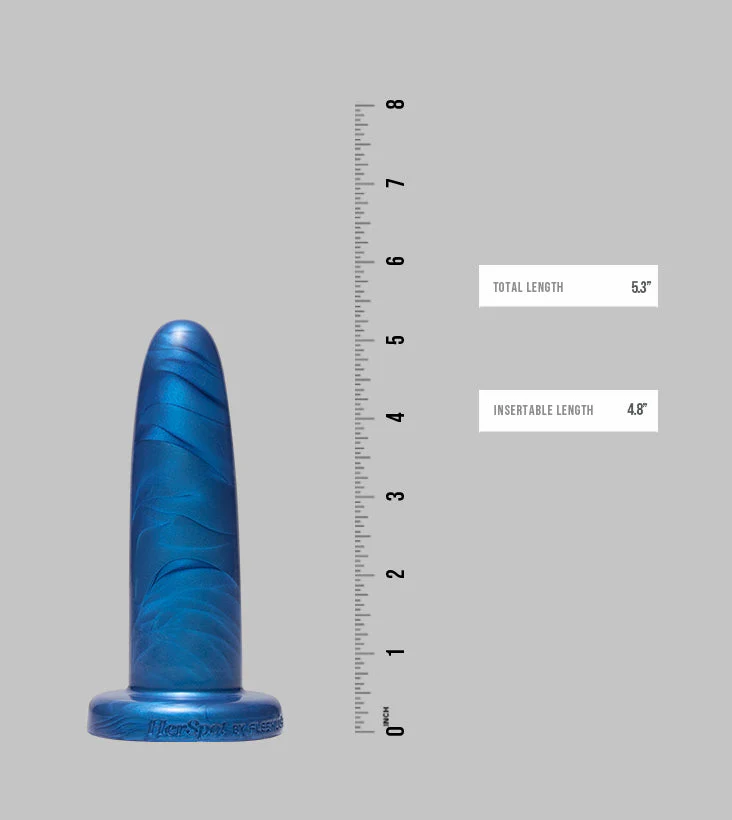 Cobalt Lily Dildo, Small - Image 5