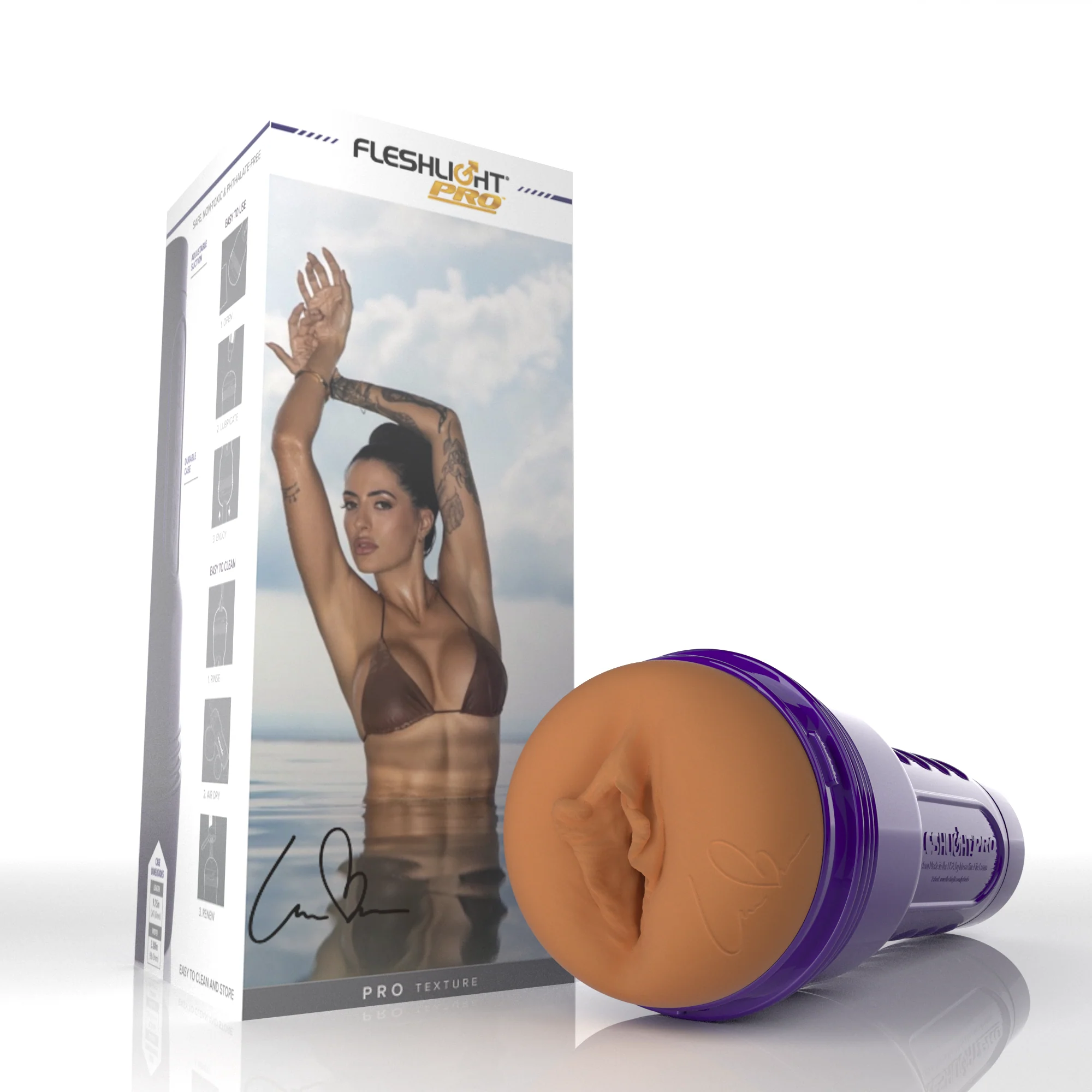 Coco Bae Golden Pussy Fleshlight - Image 3