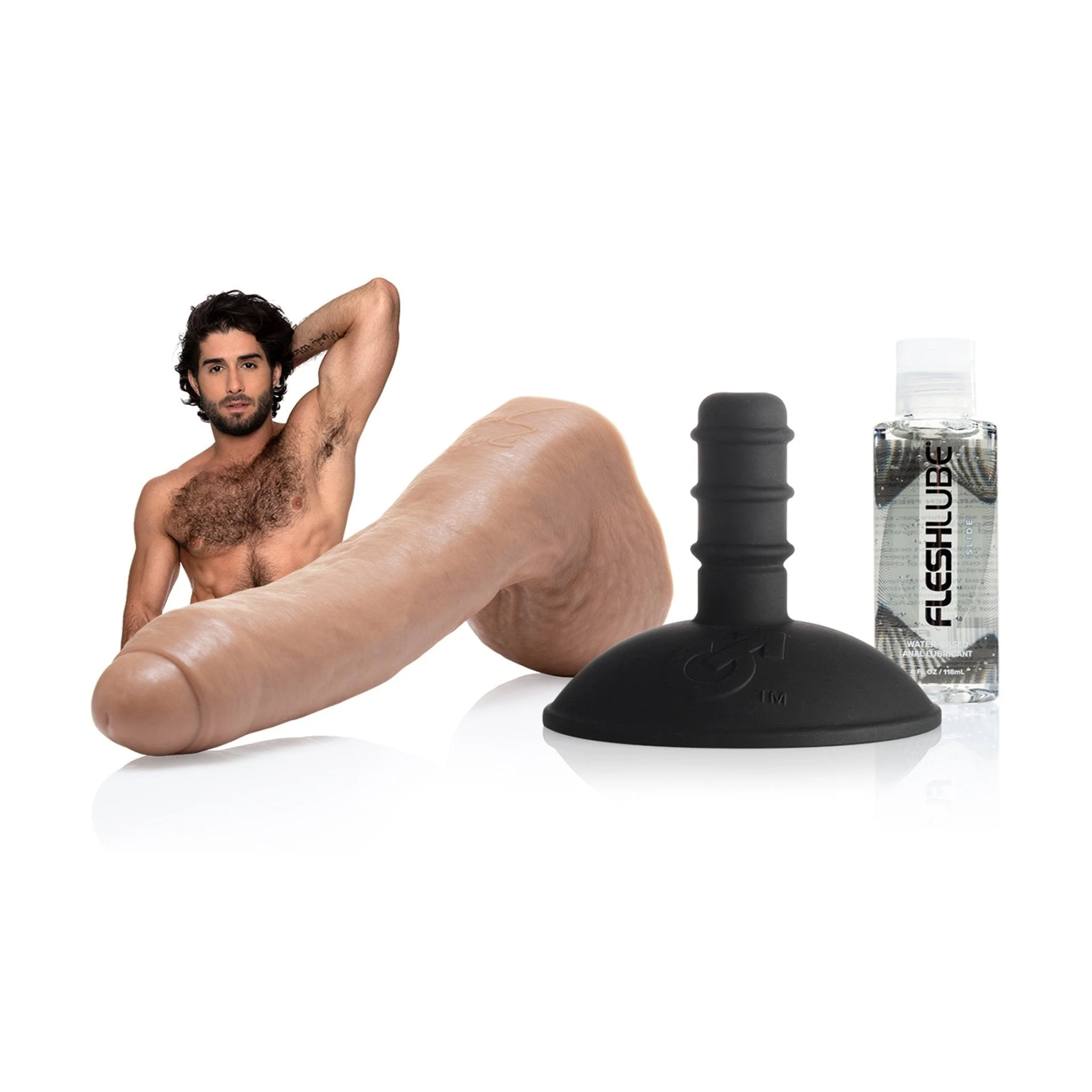 Diego Sans Dildo Pack with Fleshlube Slide