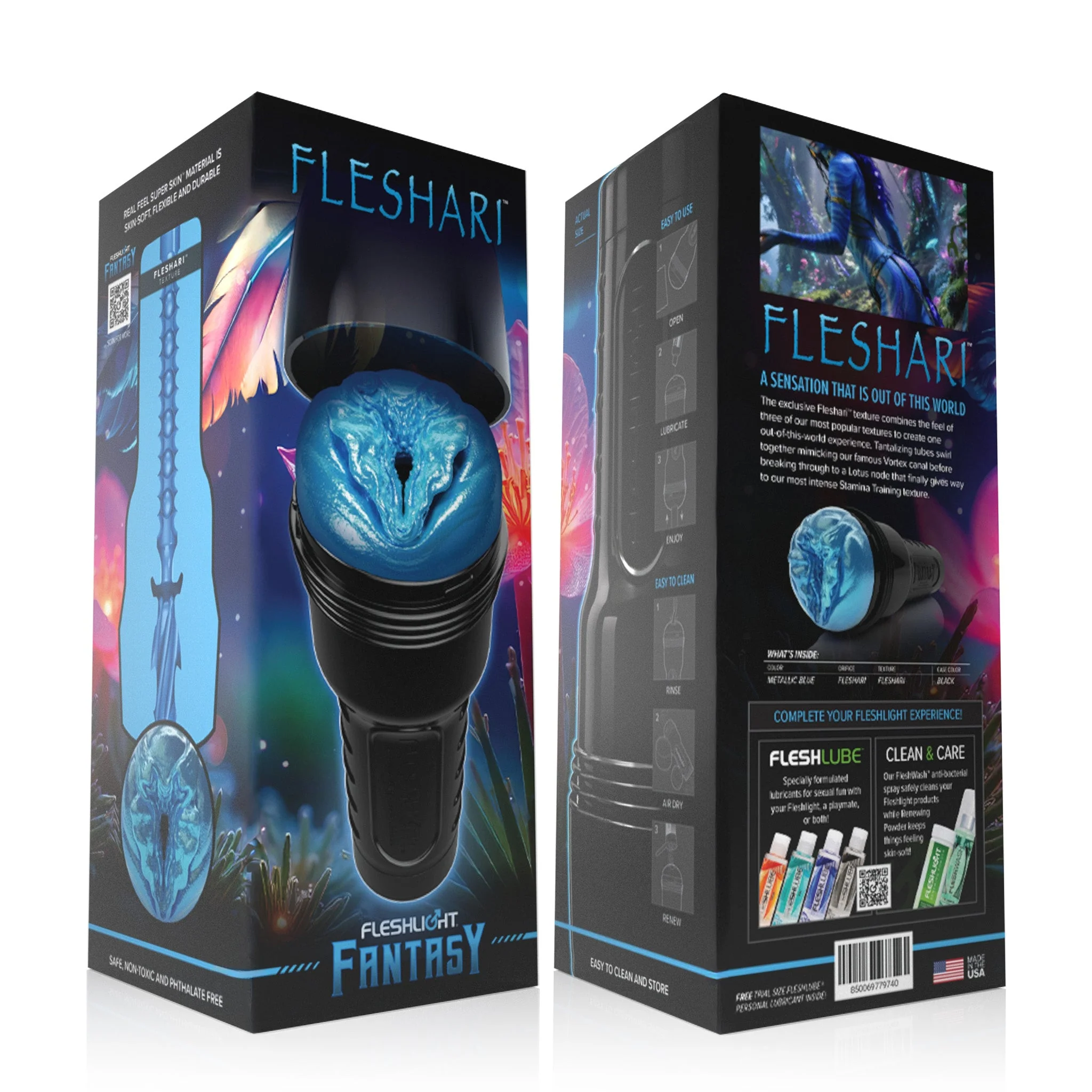 Fleshari Blue Alien Stroker - Image 3