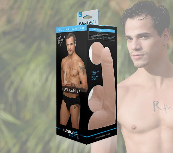 Levi Karter Dildo Pack with Fleshlube Slide - Image 4