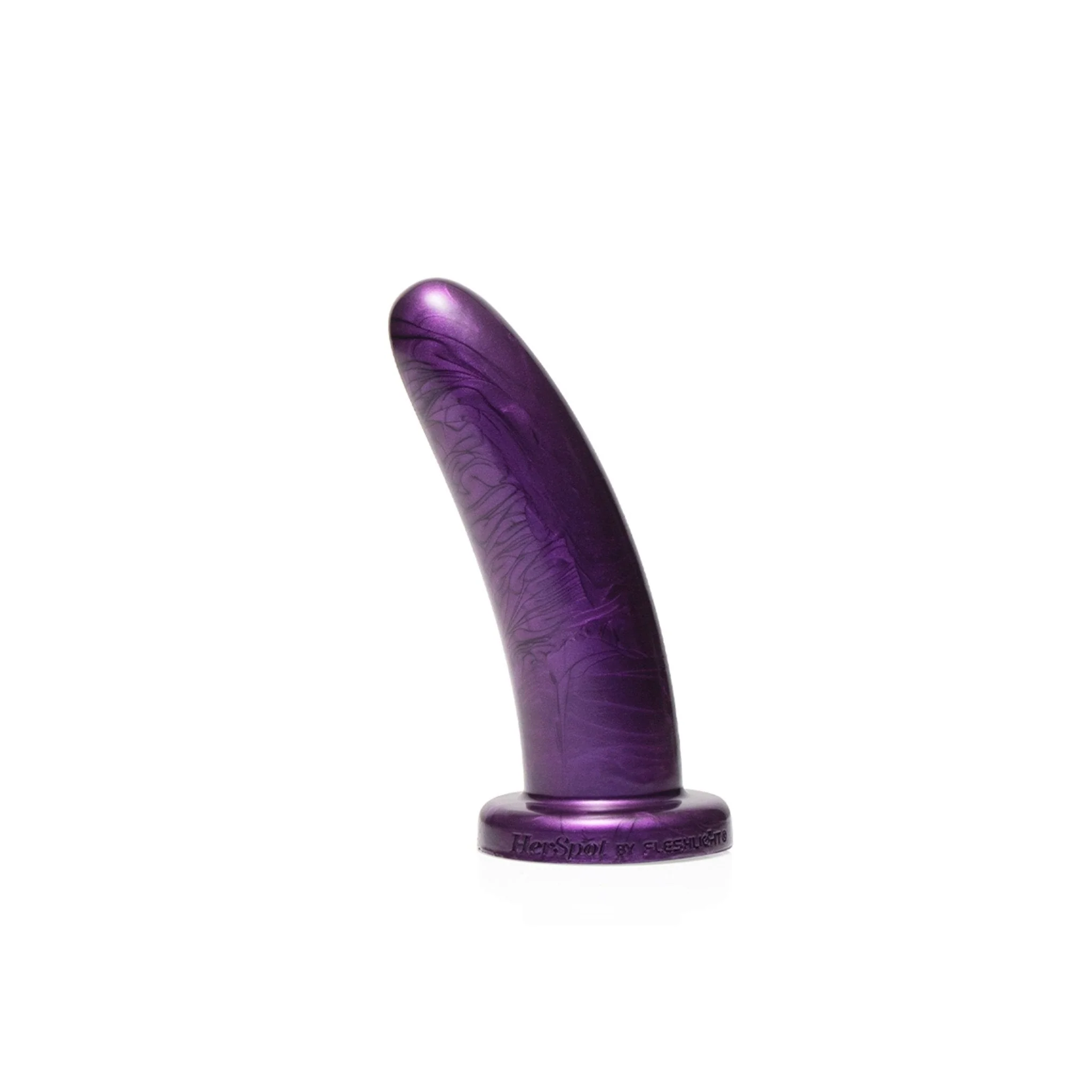 Plum Orchid Dildo, Large - Image 9