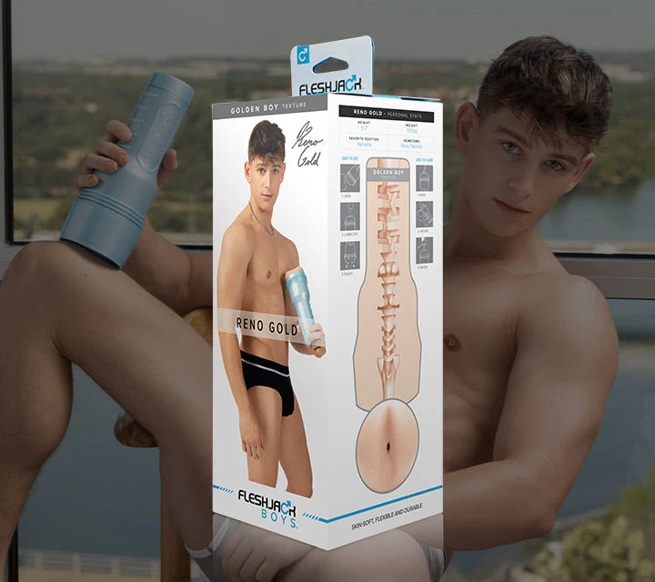 Reno Gold Golden Boy and Dildo Pack - Image 3